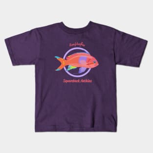 Squareback Anthias Kids T-Shirt